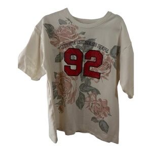 Maeve Floral Graphic oversized T-Shirt from Anthropologie